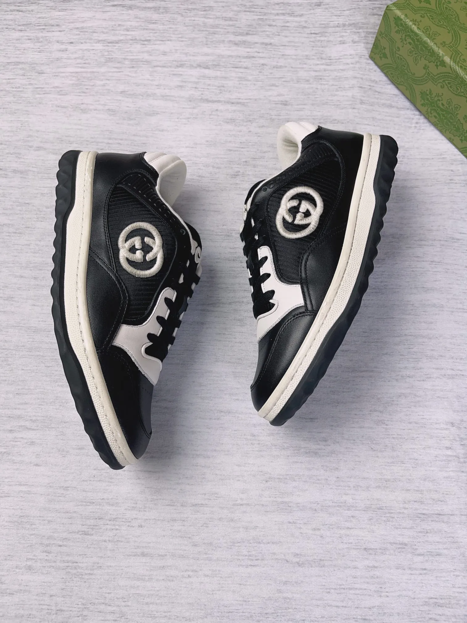 👟👟Ex-factory price 600👟👟 👑The top version of Gucci's latest popular MAC80 sneakers on the market, women's 35-40, men's 39-45 👏👏👏Welcome all bosses to compare and provide guidance...